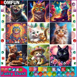 HOMFUN Fairy Dust 5D Diy Diamond Painting Cross Stitch
