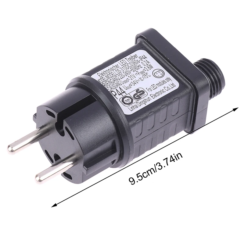 Zasilacz Adapter łańcuchy świetlne 3.6W 31V LED z zasilaczem Adapter do zasilacza wodoodporna technologia IP44