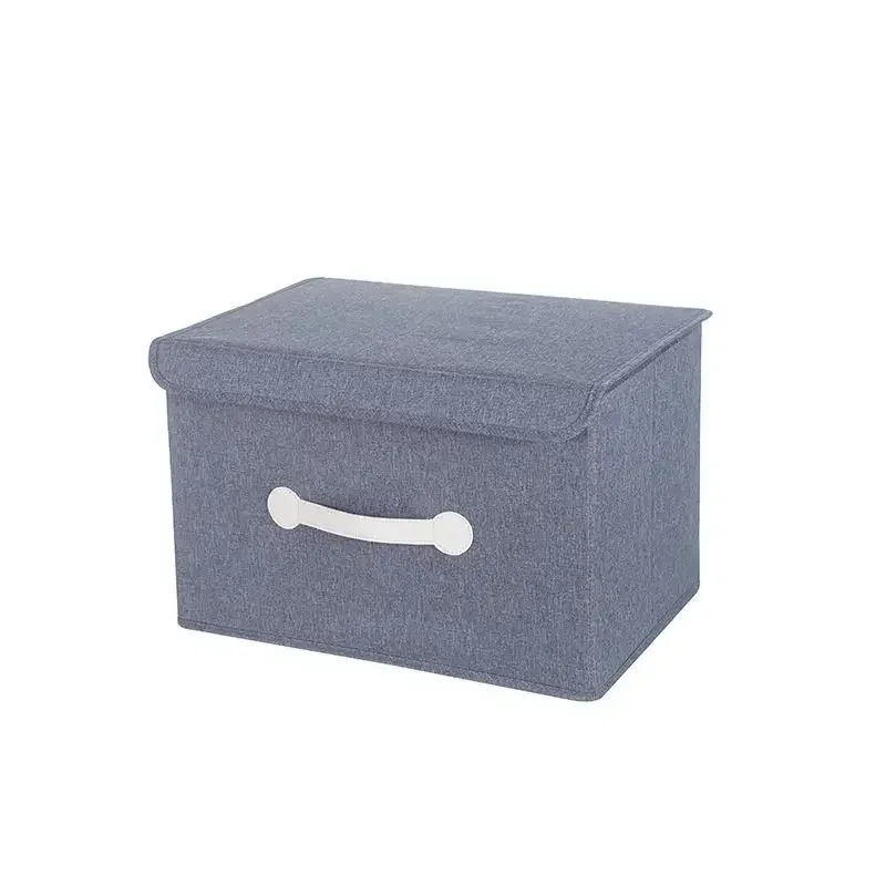 

Imitation Linen Storage Box For Organizing And Storing Clothes UL4288