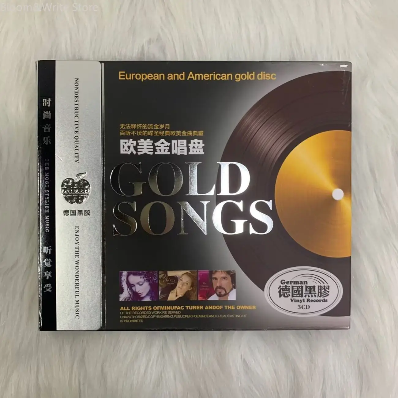 

European and American Record Albums, Never Get Tired of Listening, High - Quality Lossless Audio, CD Discs