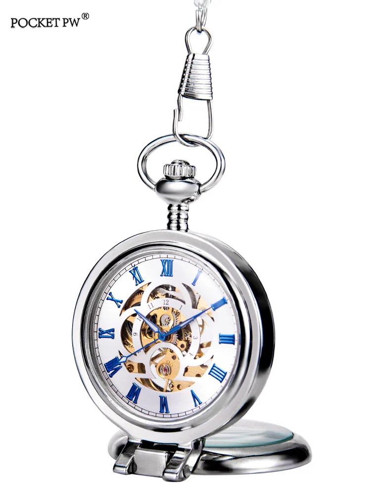 

Magnifying glass desktop ornament literary style mechanical pocket watch old-fashioned manual flip couple men and women