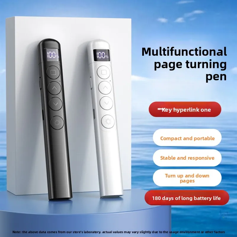 

Multifunctional Flip Pen Charging Laser Pen Meow Tool Teaching Demonstration Business PPT Speech Red Light Remote Control Pen