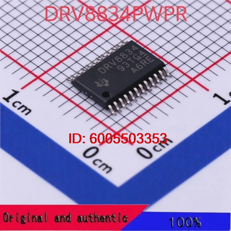 1-10PCS  brand new DRV8834 DRV8834PWPR Original and authentic products encapsulation:HTSSOP24