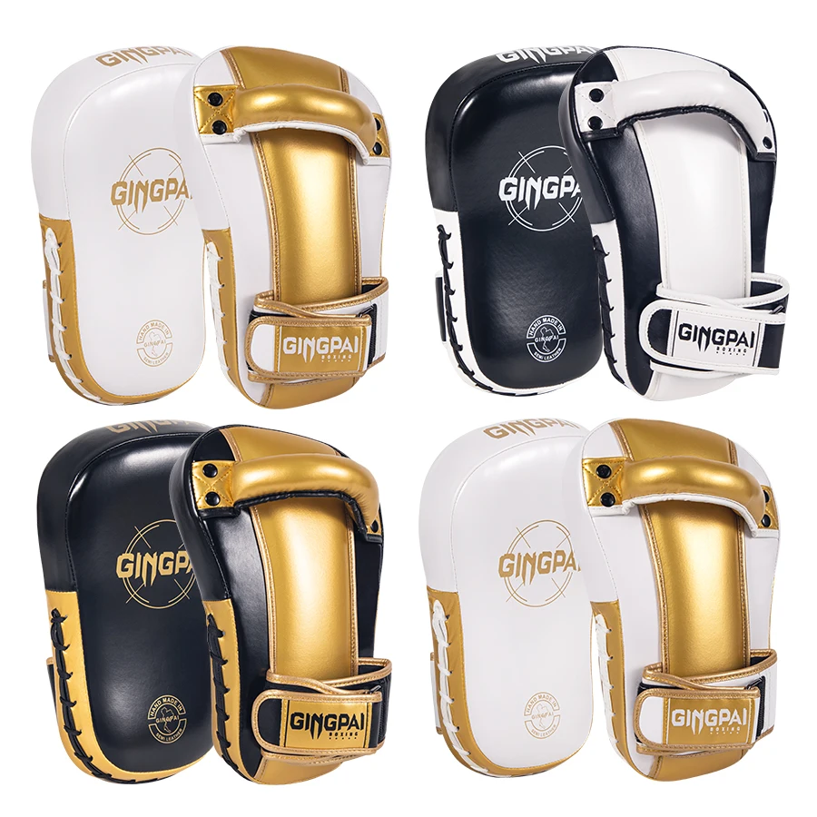 Muay Thai Hands Target Combat Sanda Boxing Leg Target Curved Foot Target Boxing Combat Taekwondo Training Coaching Equipment