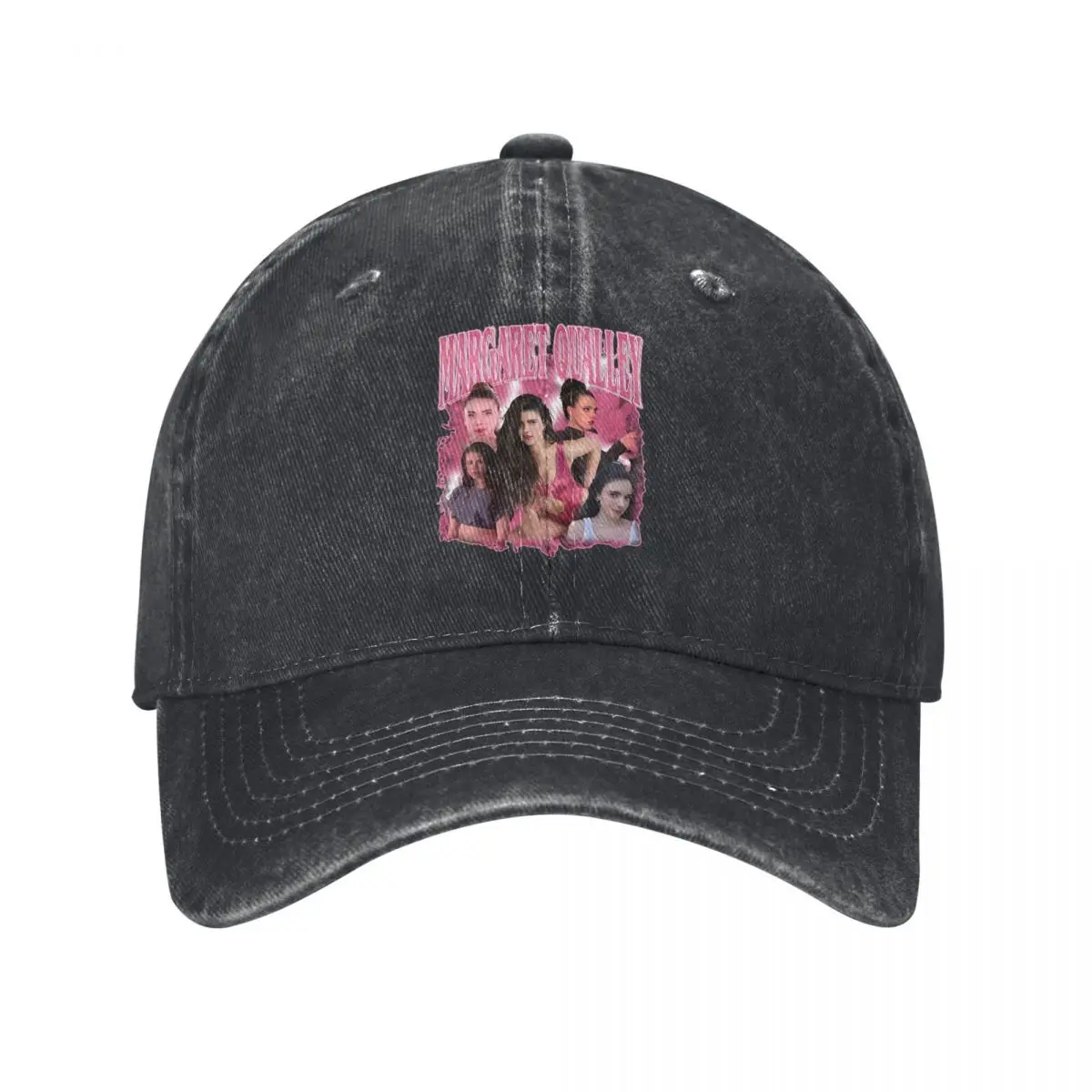 Margaret Qualley The Substance Movie Baseball Cap Unisex Distressed Cotton Snapback Hat Outdoor Summer Unstructured Soft Hat Cap