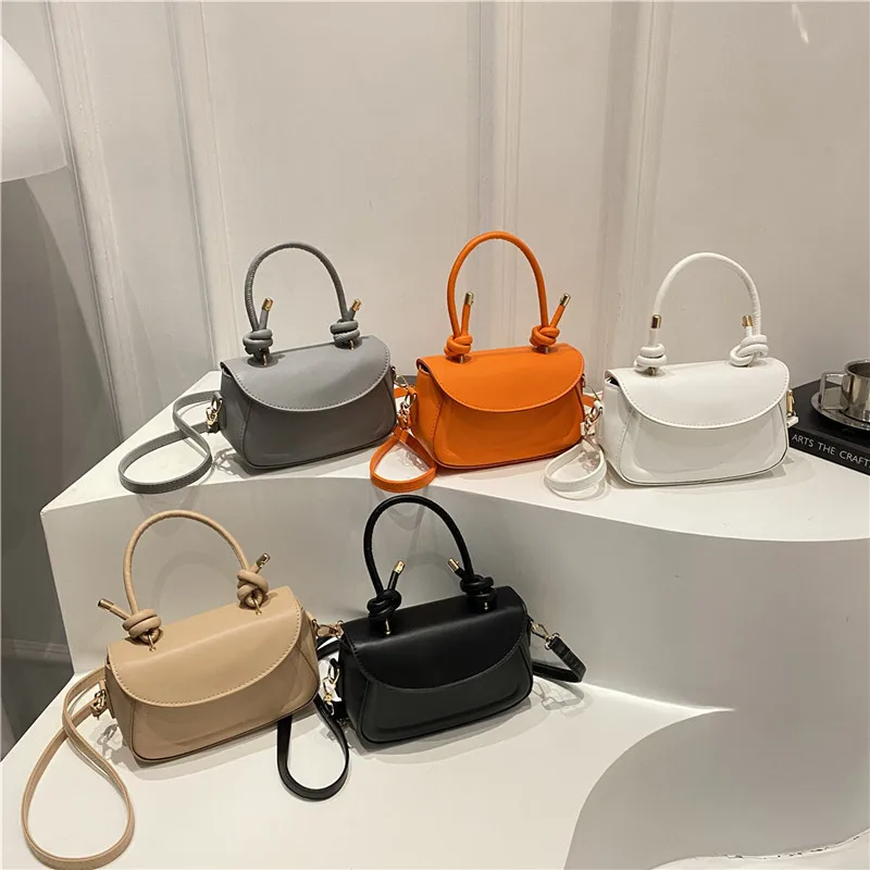 

2025 summer new stylish simple and elegant small square bag trendy and casual shoulder cross-body bag for women