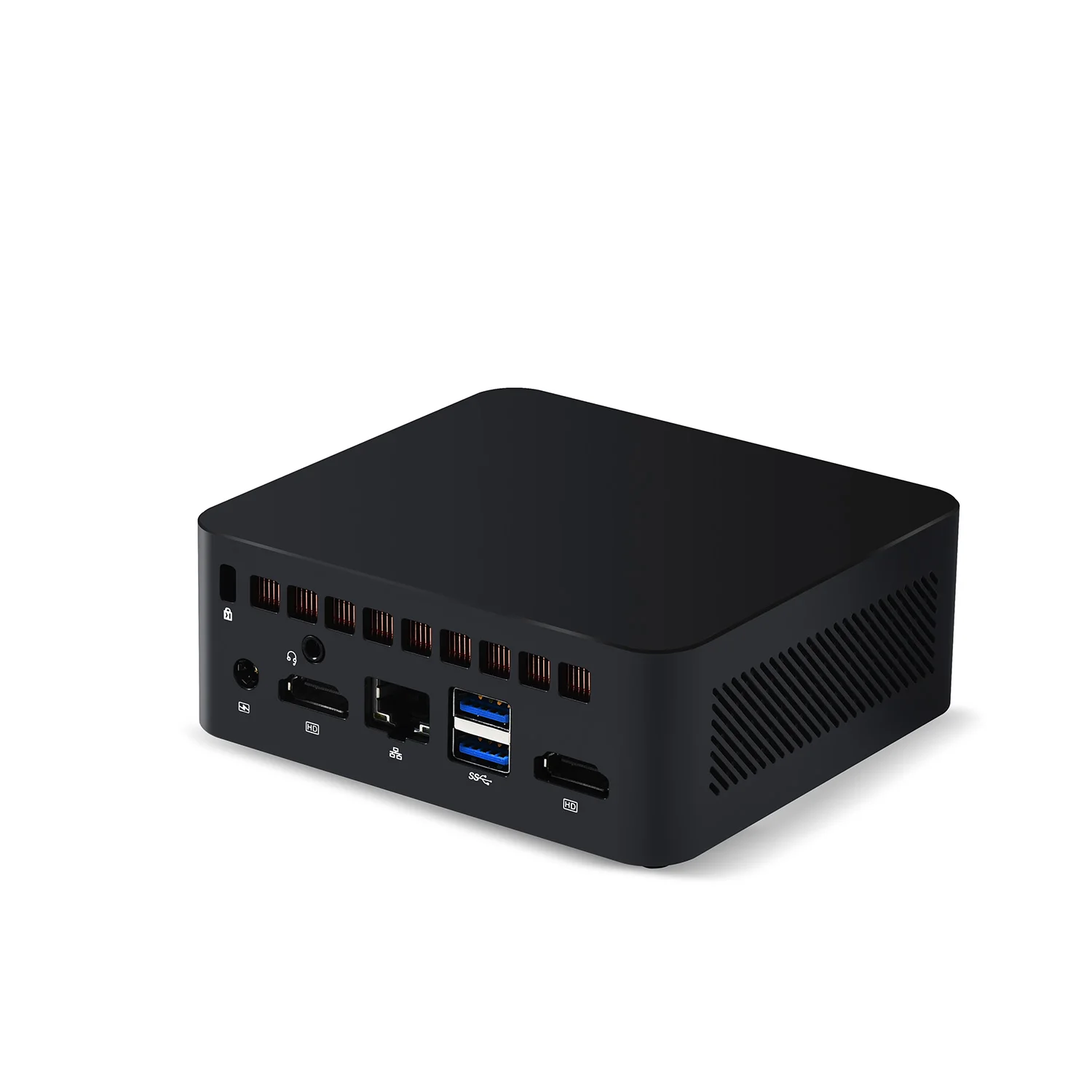 Cost-Effective Palm Mini PC Intel twin Lake N150 DDR4 SO-DIMM AX201 BT5.2 2xHD1xRJ45 Windows11 Linux Desktop Home Computer NUC