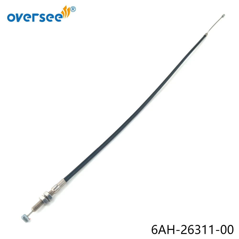 Oversee 6AH-26311-00 Throttle Cable For YAMAHA 15HP 20HP Outboard Engine F15 F20 Steering