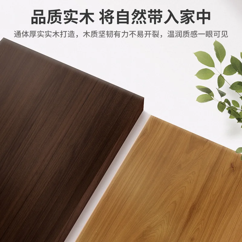 Foldable Wall Mounted Nightstand Solid Wood Floating Shelf for Bedroom Home Office Space Saving