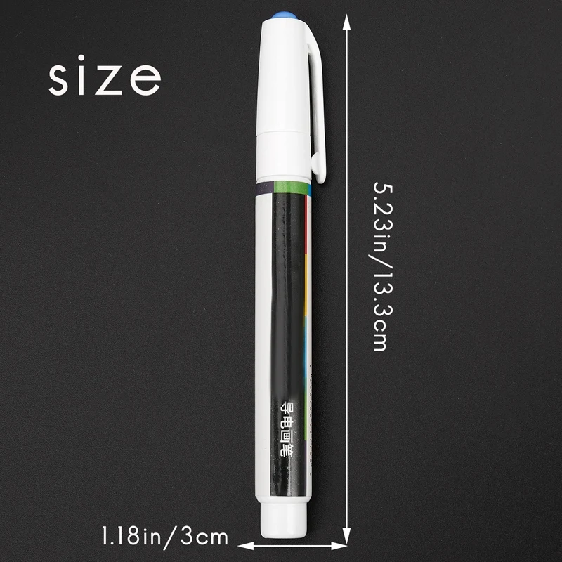 Pluma de tinta conductora, circuito electrónico, dibujar al instante, circuito mágico, fabricante de bricolaje, estudiante, niños, educación, regalos mágicos