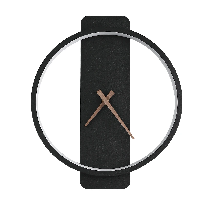 

Настенный светильник с часами, столовая, гостиная, ТВ, фон, настенный декор, настенный светильник для прохода, скандинавские бесшумные часы, прикроватная лампа для спальни