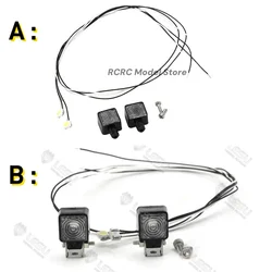 RC 1/14 LED Light Truck White Spotlight Lighting S-1231 Field Trap Led Light Equipment Rack LESU Model Accessories Parts