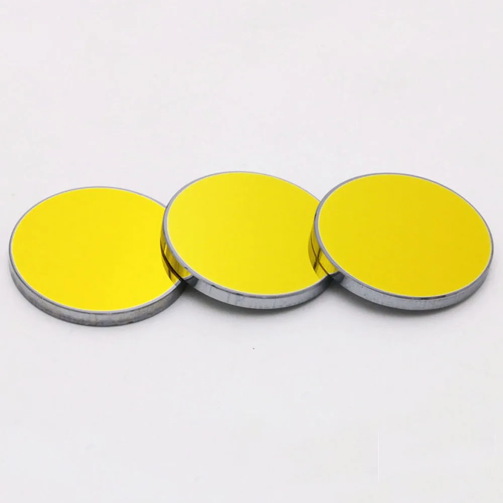 HAOJIAYI Silicon Co2 Laser Reflect Mirror 25mm Diameter 3mm Thickness For Co2 Laser Engraving And Cutting Machine