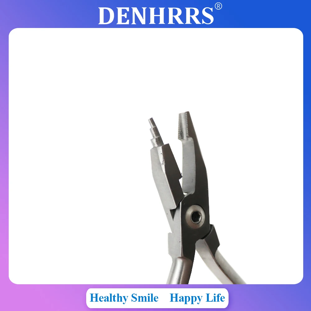 

1Pc Stainless Steel Dental Plier Wire Bending Plier Bonding Remove Plier Crimpable Hook Plier