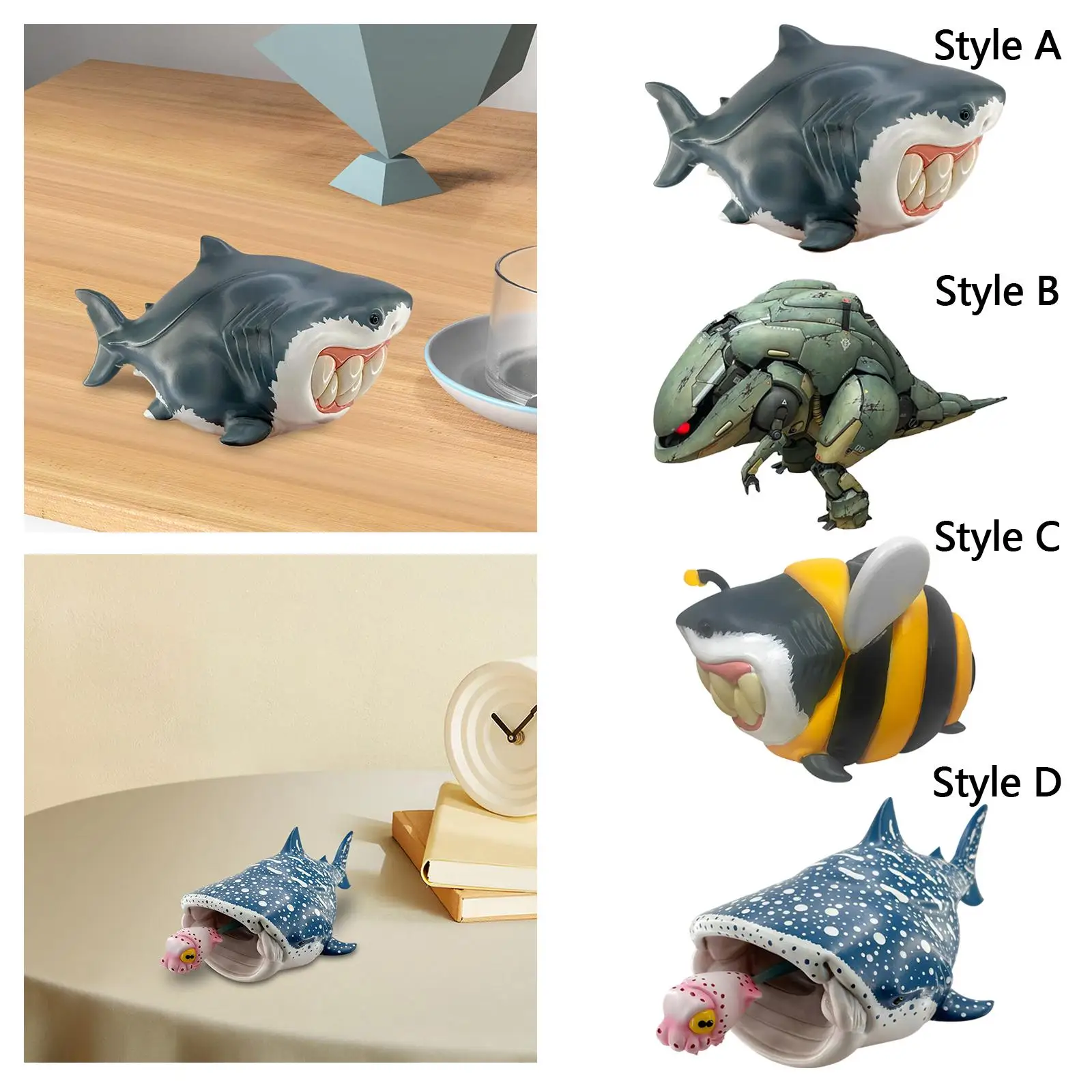 Tierstatue, Tierornament, realistische Tierskulptur, Tierfigur für