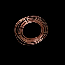 Refrigerator Parts Copper Capillary Tube diameter 2.2mm thickness 0.6cm
