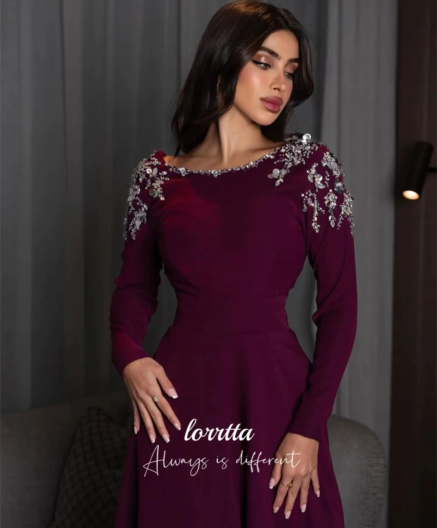Lorrtta robe de bal personnalisée pour invité de mariage robe de soirée élégante Happy Sharon 2025 femme robe d'occasion spéciale فساتmavera
