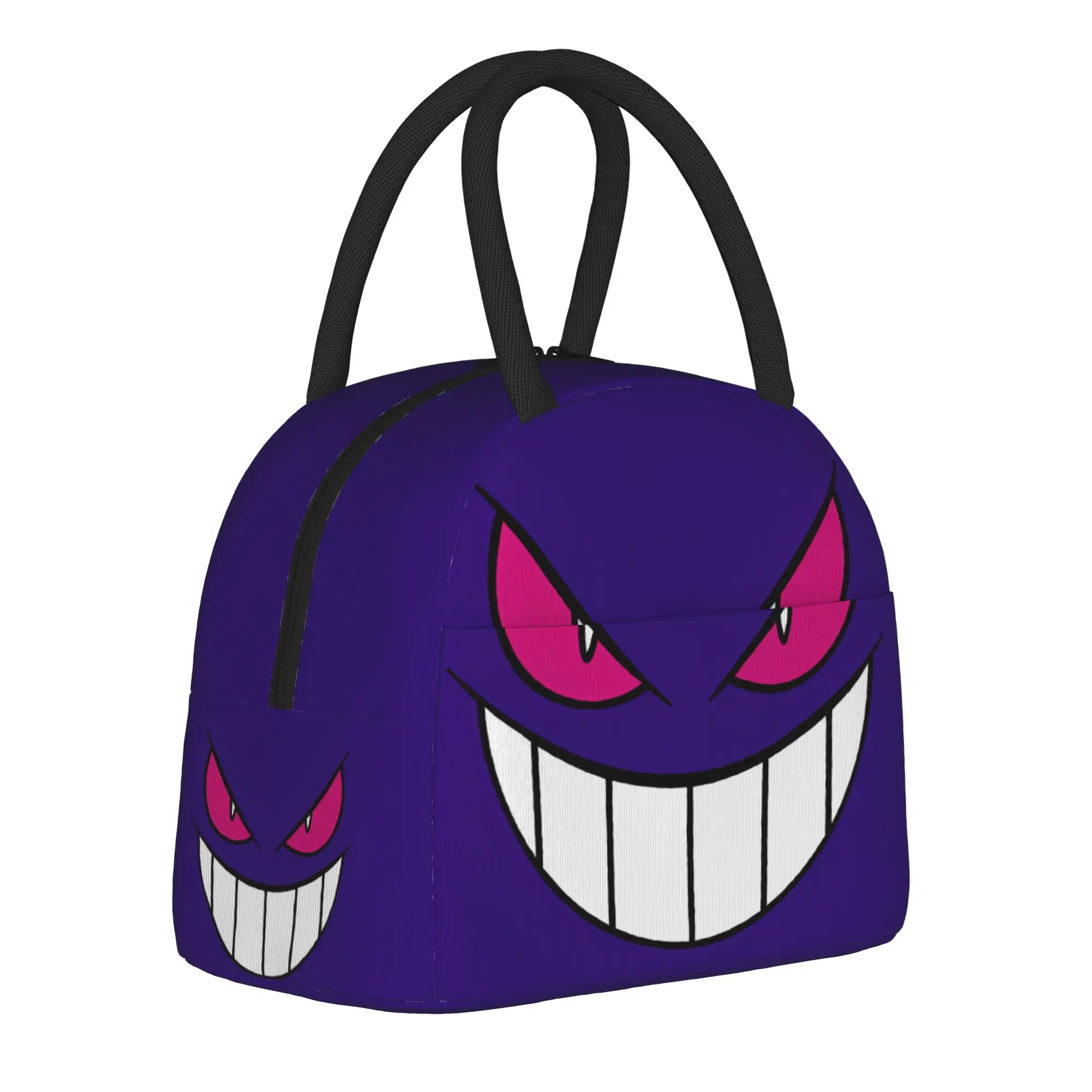 

pokemoned Insulated Lunch Bag for Men Women Food Bag Portable Thermal Cooler Bento Box For School Office