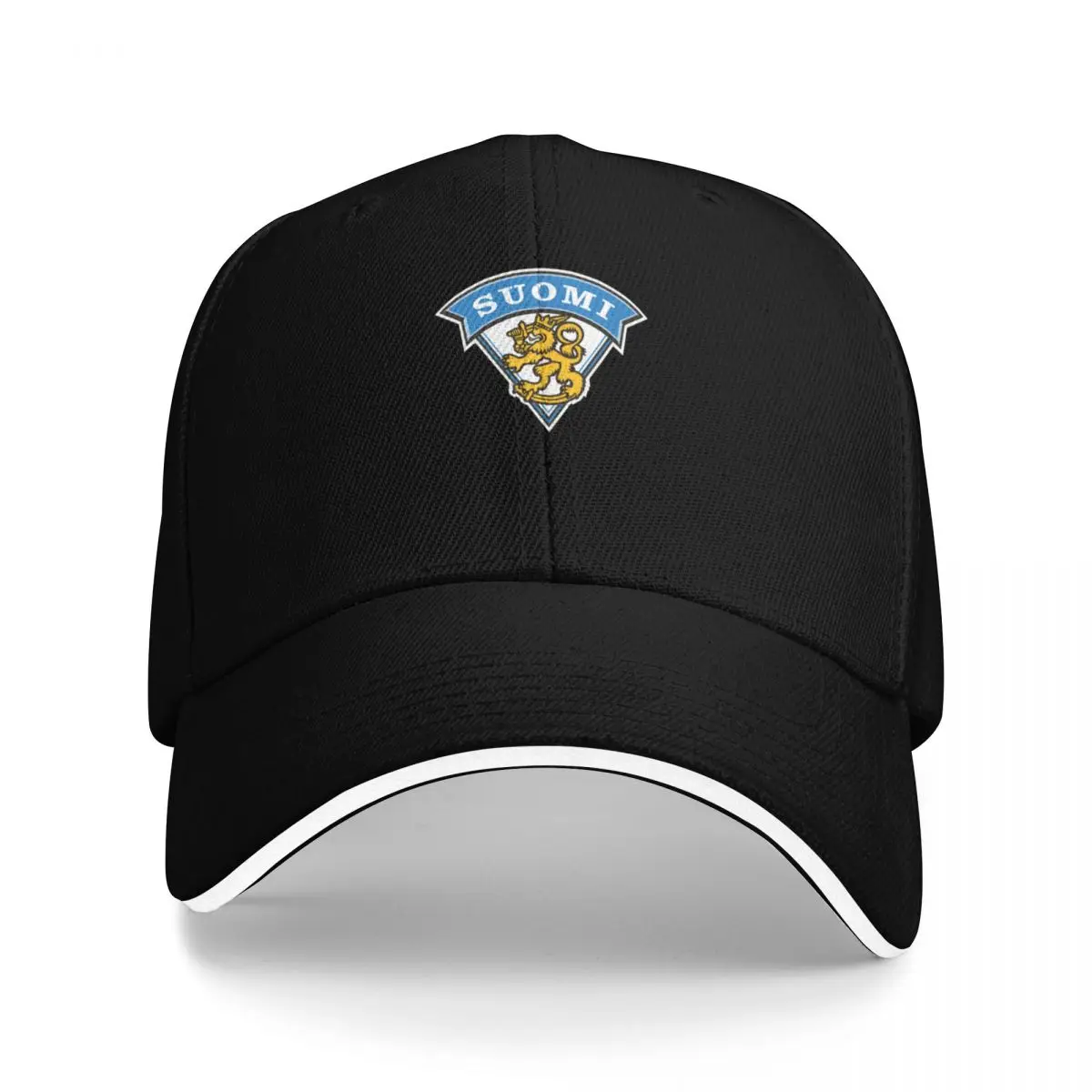

Finnish National Men's Ice Hockey Team Suomi Baseball Cap Beach Ball Cap Mens Women's