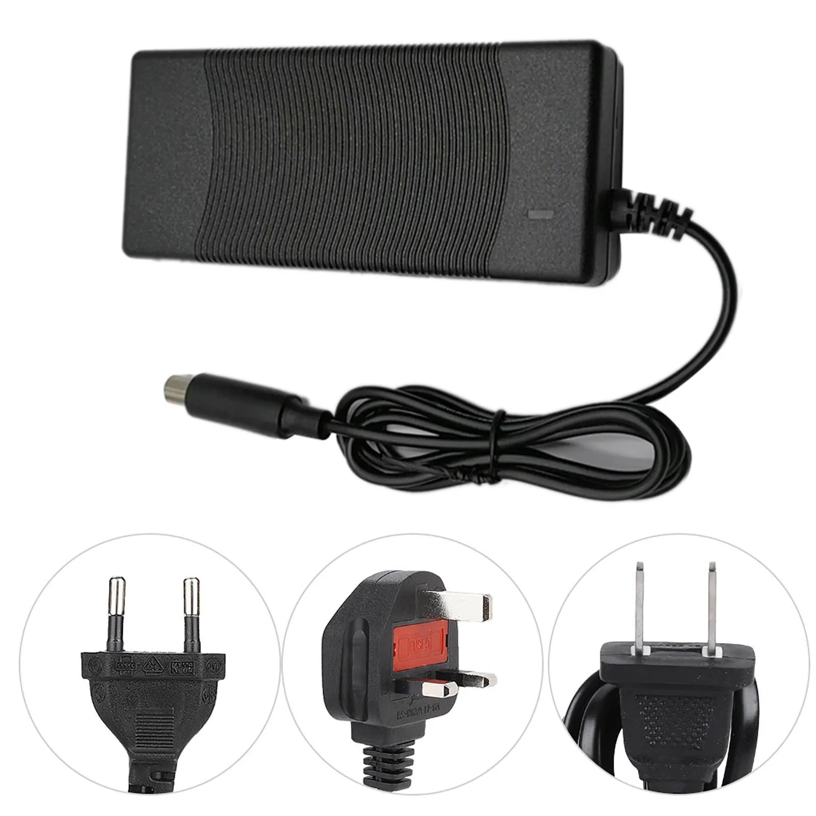 Adaptador de cargador para patinete eléctrico Xiaomi, reemplazo de cargador de batería, 42V, 2A
