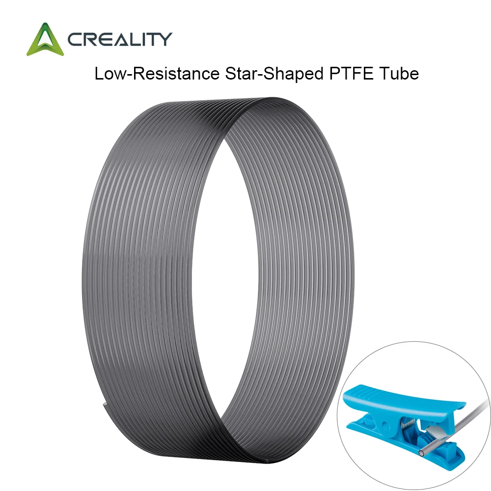 أنبوب PTFE على شكل نجمة منخفضة المقاومة من Creality 4M تدفق فائق النعومة ومقاوم للحرارة ومتانة معززة ملحقات طابعة ثلاثية الأبعاد #1
