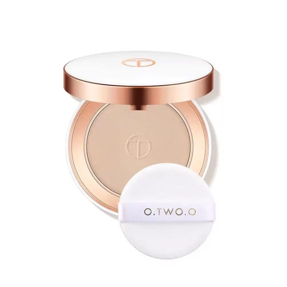 3 Colors Face Setting Powder Super Fine Powder Texture Pressed Smooth Makeup Powder Finish Oil-Control Matte Concealer N0B8