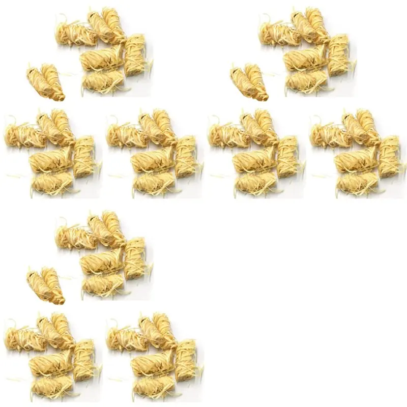 

【PARTY DAY】60X Fire Starters For Fireplace, BBQ, Grill, Campfires, Woodstove - Charcoal Starter - Weather-Resistant