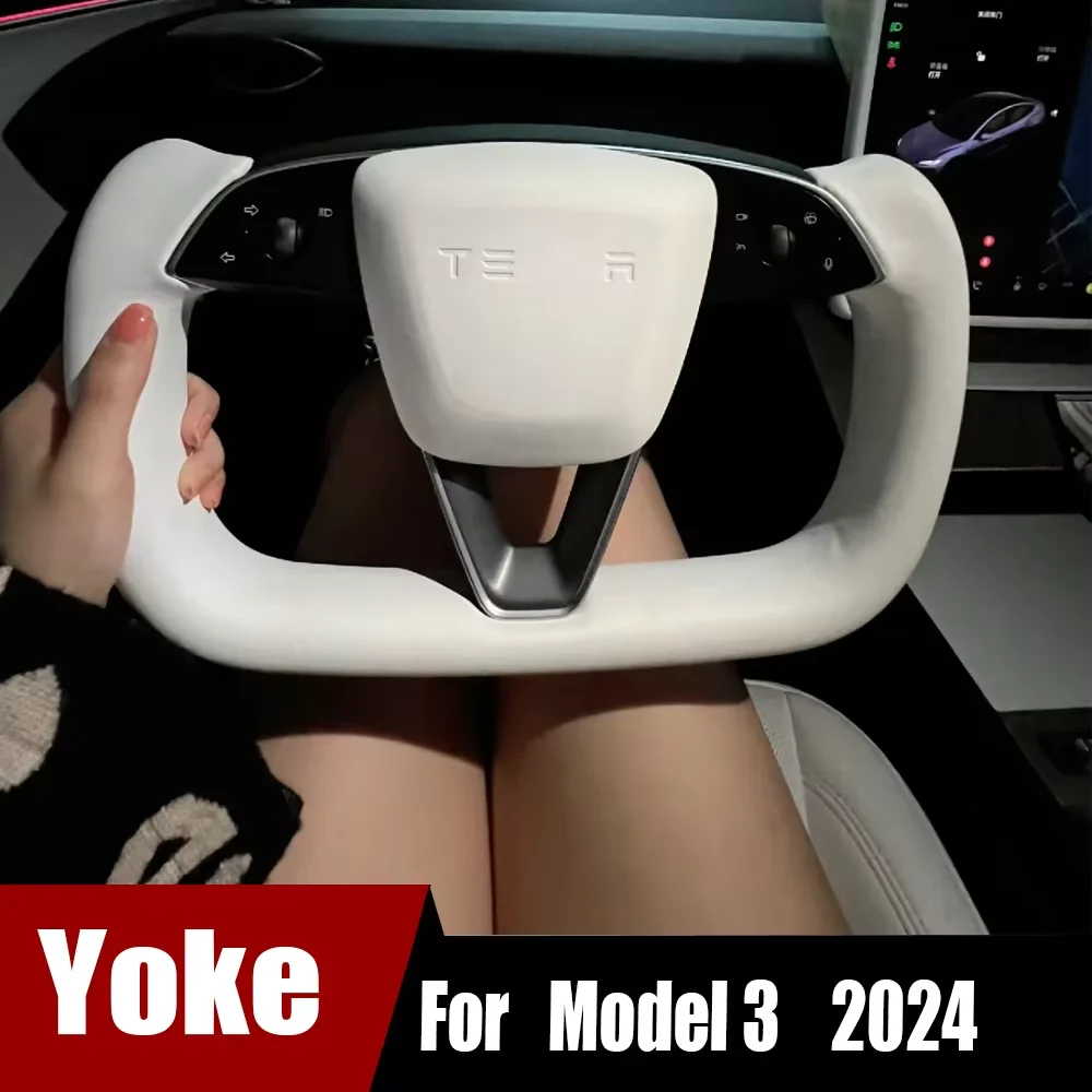 テスラ　モデル3 ヨークハンドル 2024年式 テスラ モデル3ハイランド ヨークハンドル取付け 愛知