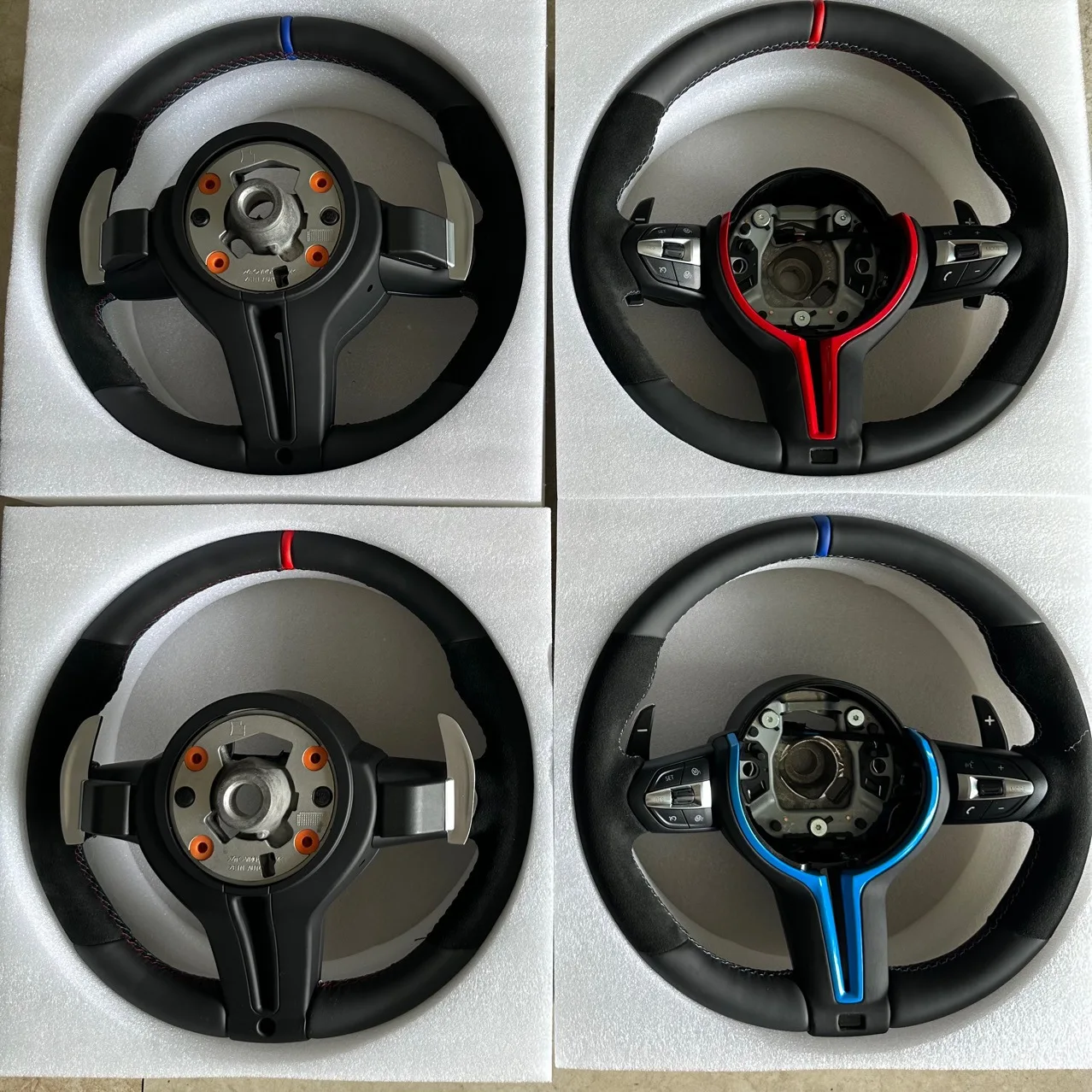 عجلة قيادة مخصصة لعجلة القيادة BMW MP Track V2 Thong V2 Sport 1234567   سلسلة 3gt X1X2X3X4X5X6