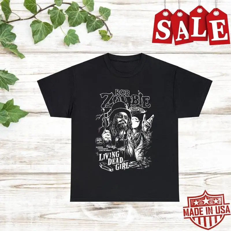 

Rob Zombie living dead girl For Fans All Size T Shirt 1RT326