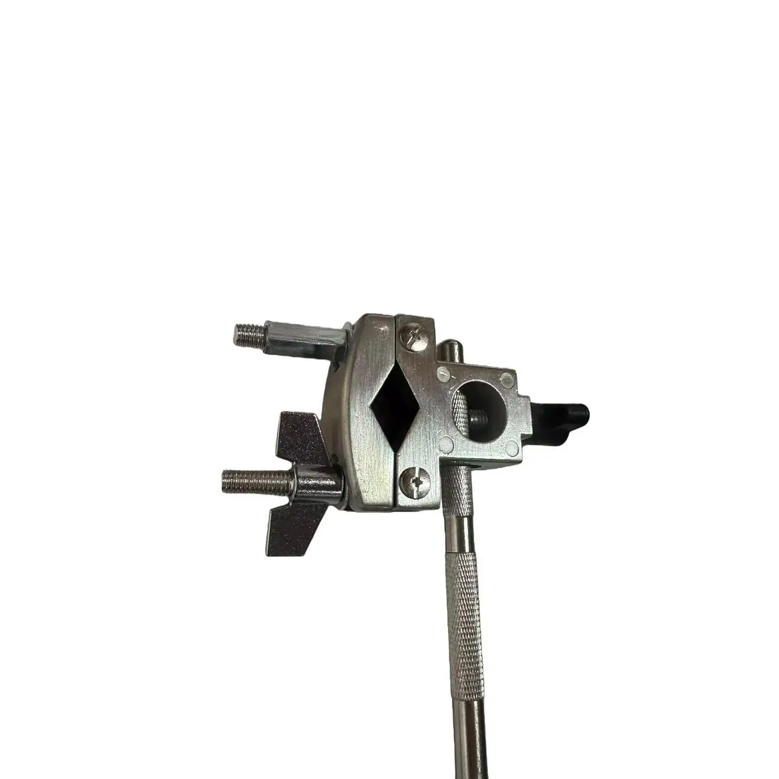 

Регулируемый зажим для стойки для тарелок из прочного цинкового сплава, крепление для барабанной установки, запчасти для ударных инструментов для выступлений