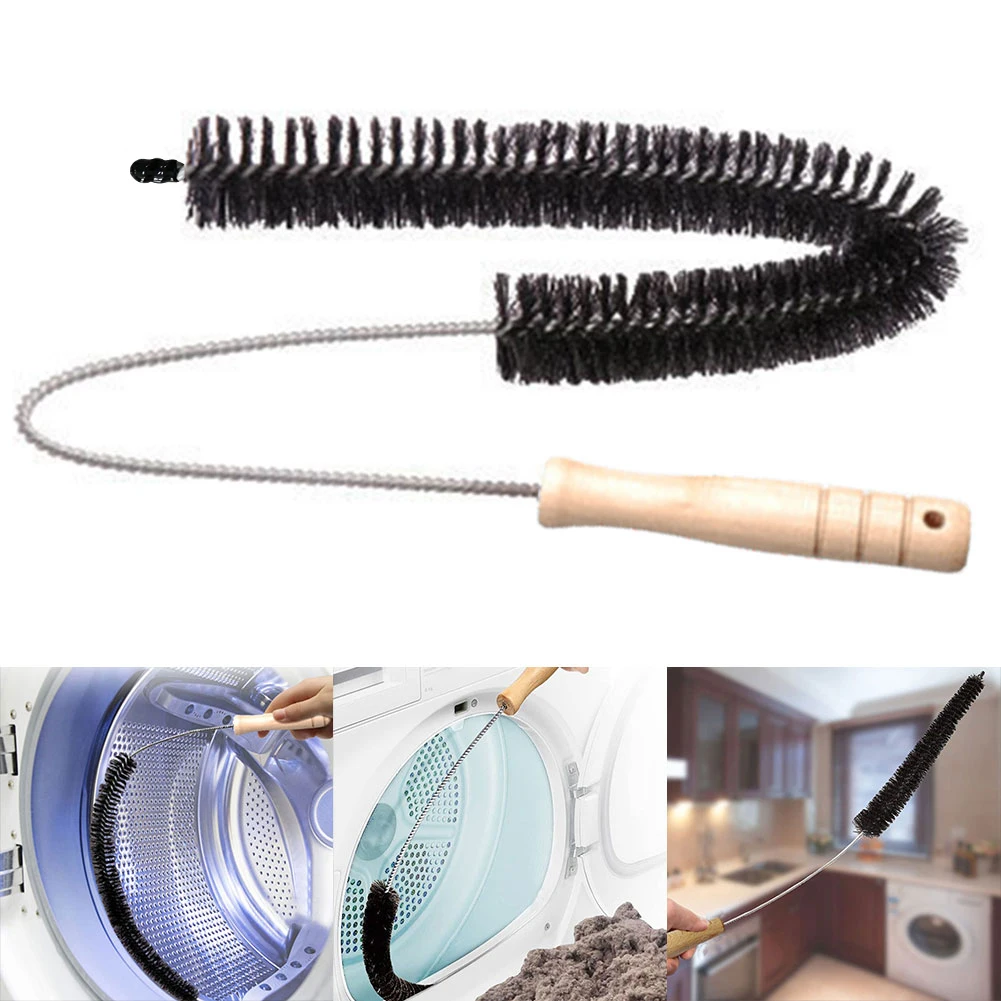 Radiator Cleaner Brush Washing Machine Lint Cleaning Brushes Multi-Purpose Bendable Long Thin Cleaner Duster 70cm