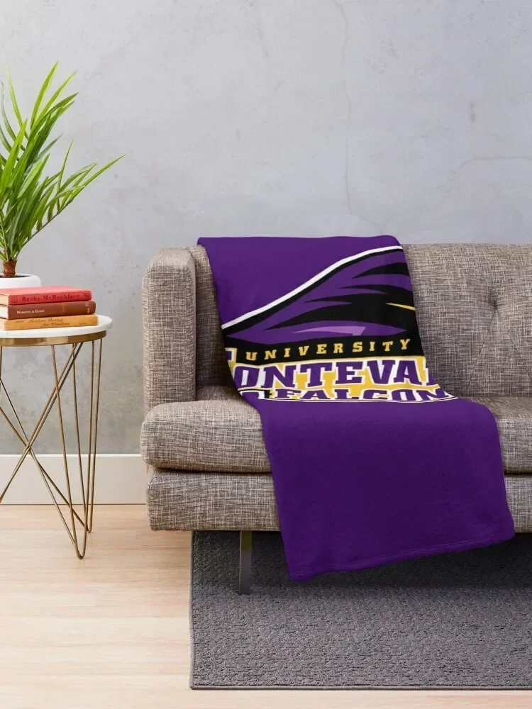 Montevallo Falcons Throw Blanket Tourist Thin Plush For Decorative Sofa Blankets