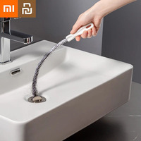 Youpin Xiaomi Pipe Dredging Brush Bathroom Hair Sewer Sink Cleaning Brush Drain Cleaner Flexible Clog Hole Remover Cleaning Tool