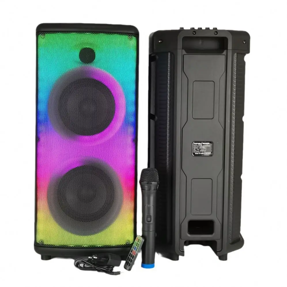 

2021 New Arrive RX-6238 Double 6.5inch Speaker with LED Light