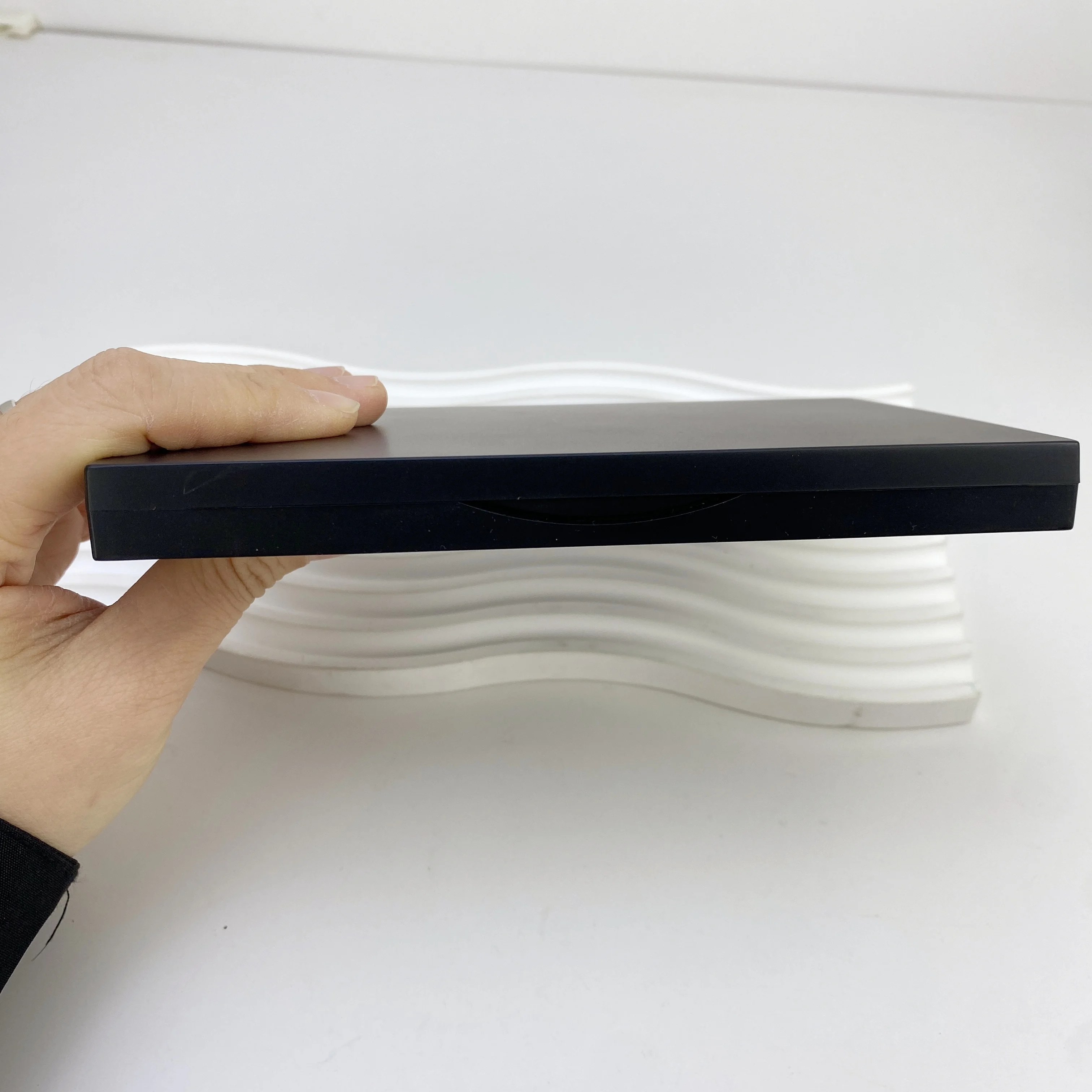 A159 Scatola magnetica per ombretto abbinata gratuita di grandi dimensioni Evidenzia tavolozza combinata per trucco fard