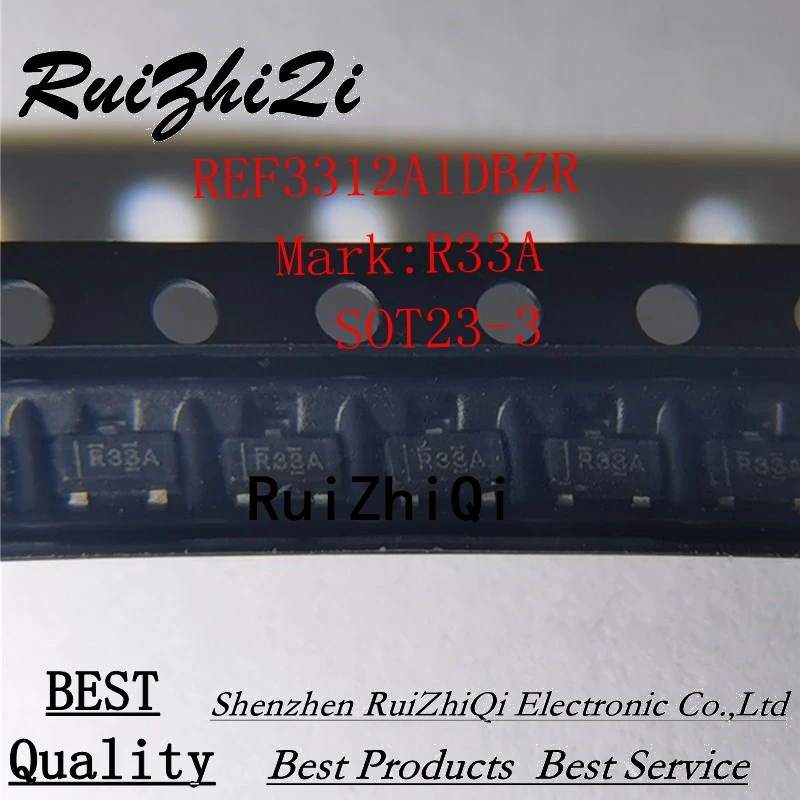 5PCS/LOT NEW REF3333AIDBZR R33F REF3312AIDBZR  R33A REF3330AIDBZR  R33E SOT23-3 IC