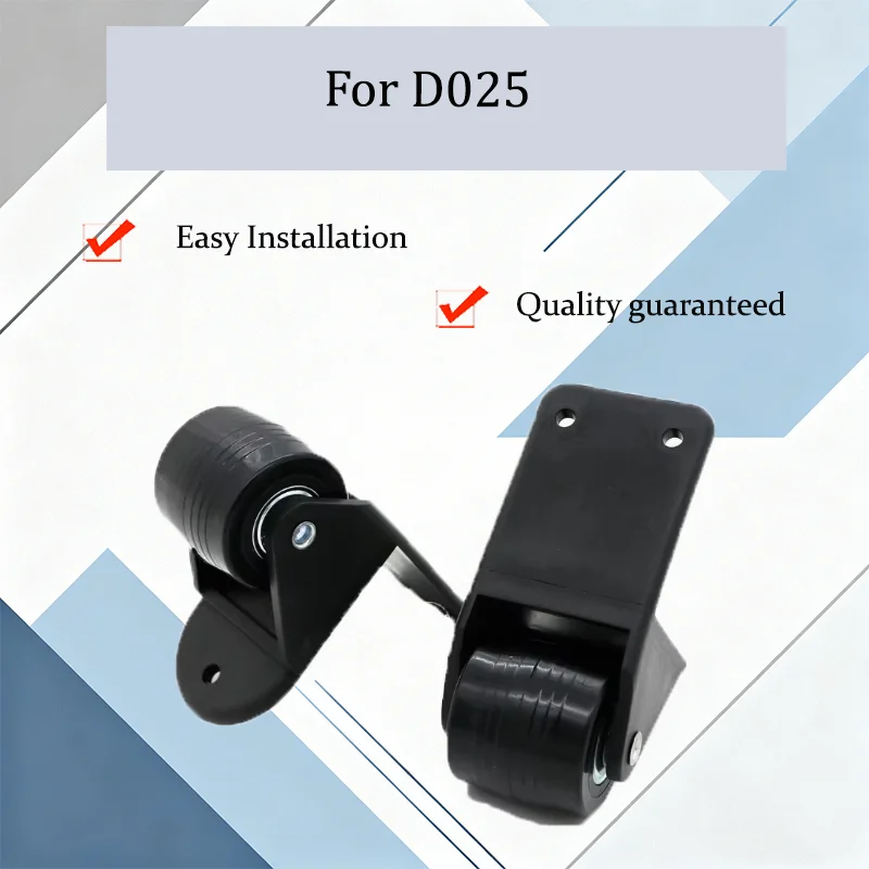 

Колеса для чемоданов D025, сверхпрочные, нагрузка до 300 фунтов, TPU, бесшумные, амортизирующие, запчасти для ремонта чемоданов