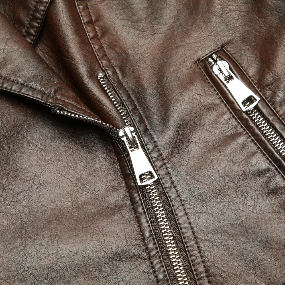   معطف نسائي من الجلد الصناعي بسحاب أمامي من Asym - خصر بحزام وأزرار فضية |   عودة التماس الأميرة |   نمط دراجة نارية   #6