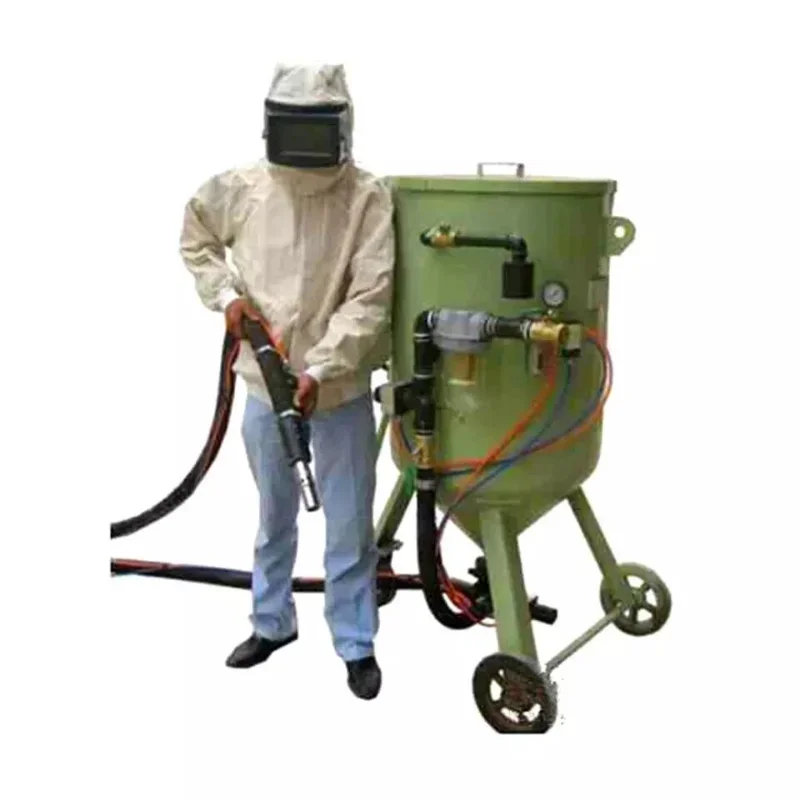 YG New Sand Blaster Machine Rust Remove High Pressure Jet Water Sand Blaster Wet Sandblaster With Air Compressor