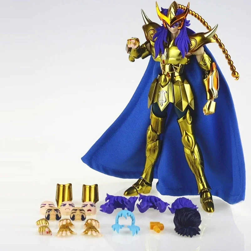 In Stock JM.MST Saint Seiya Myth Cloth EXM/EX Scorpio Milo with Phoenix Ikki Head 24K/OCE/Dark Knights of Zodiac Action Figure