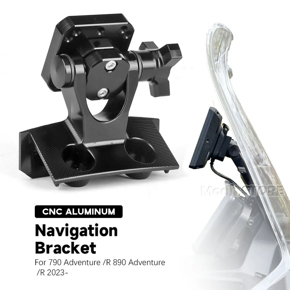 For 790ADV 890ADV 790 890 ADV Adventure 2023 2024-UP Motorcycle Driving Recorder GPS Phone Navigation Bracket Holder Mount Stand