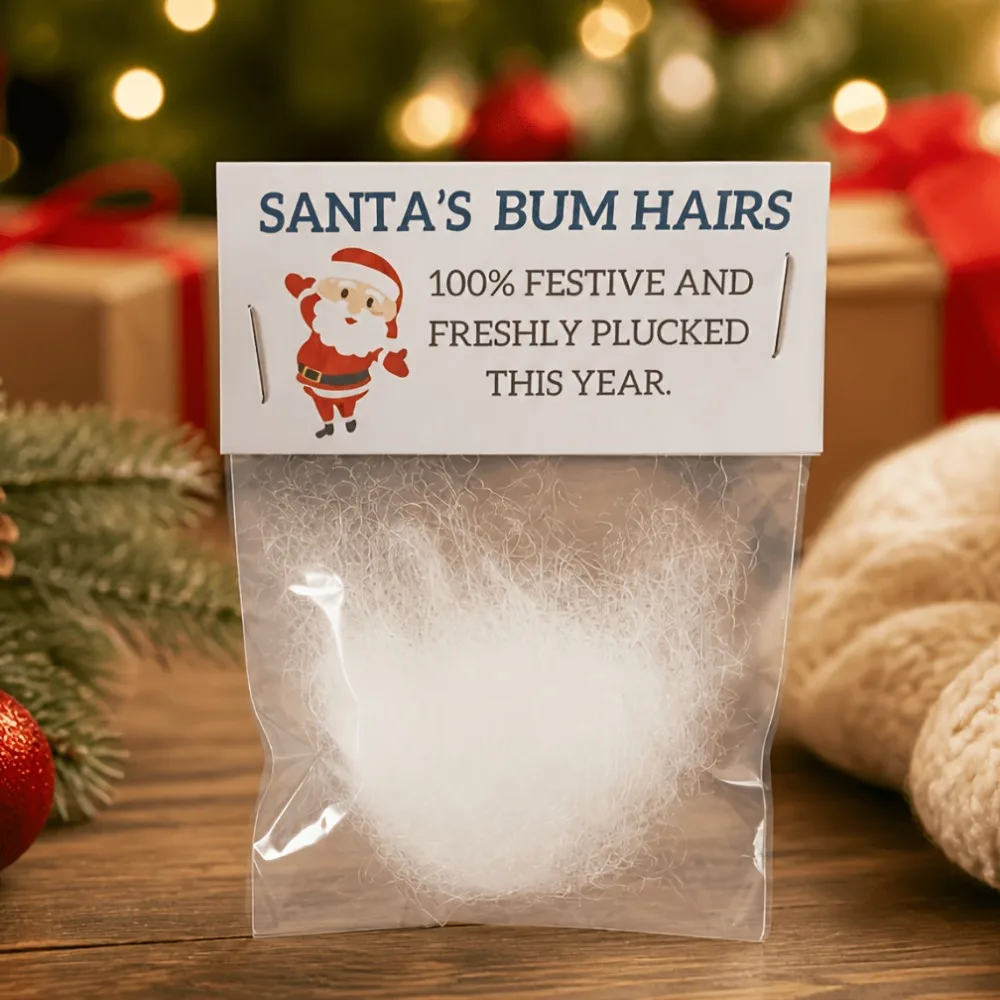 1PC Funny Santa Claus Prank Gift, Christmas Party Gag Toy, White Elephant Gift, Stocking Stuffer, Holiday Party Decor