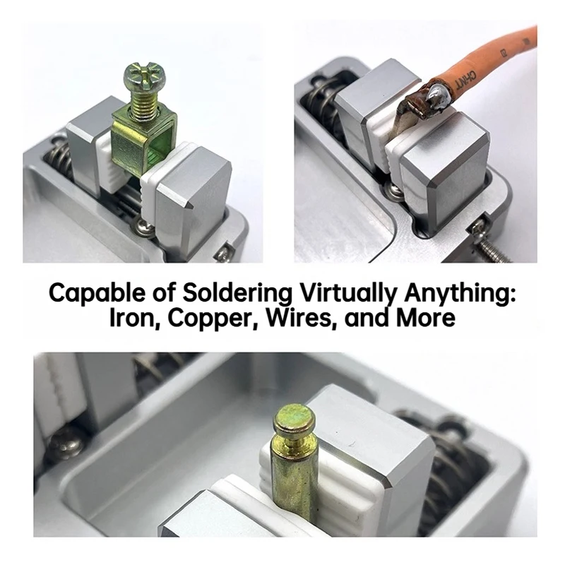 배선용 와이어 클램프 다기능 용접 고정 장치 납땜 도구 배선 고정 장치 와이어 클램프 용접 알루미늄 합금 + 세라믹