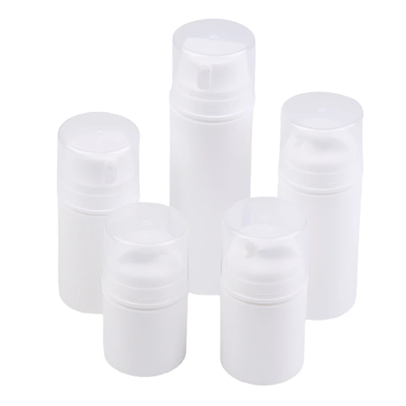 

Refillable Empty Pump Bottles Plastic Mini Lotion Vacuum Cosmetic Containers Travel Emulsion Dispenser 35/50/75/100/150/200g