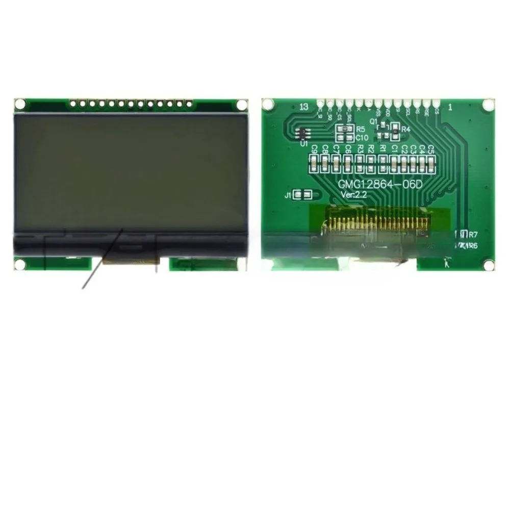 12864 LCD Module, COG12864 Dot Matrix with Character Library, LCD12864 Display. Clear, Easy Integration for DIY& Industrial Use.