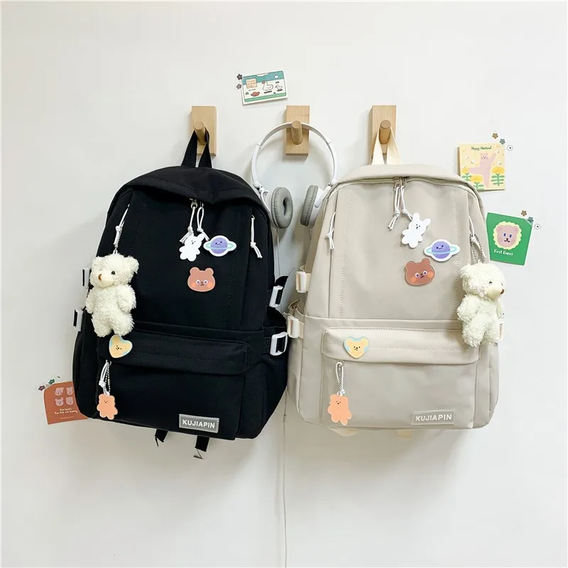 Japanese High School Girls Backpack School Bags For Teenage Girls Multi Pockets New Kawaii Backpack Women Harajuku Cute Mochilas