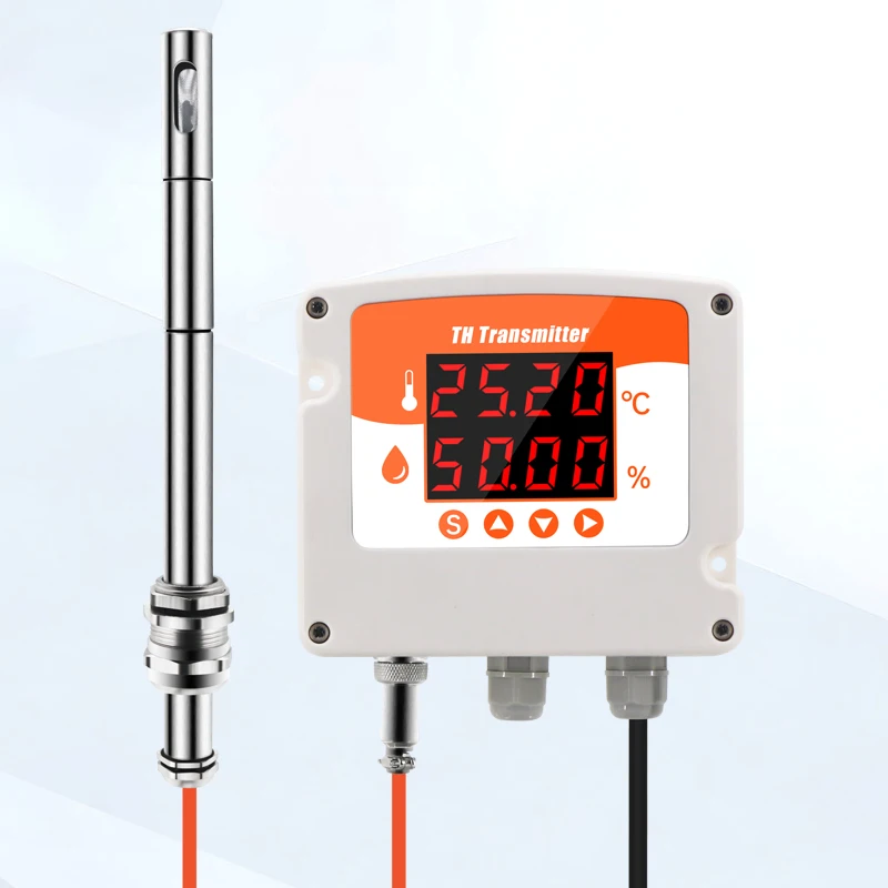 

Industrial Grade Temperature Humidity Transmitter with 4-20mA Output for Precise Climate Control in Manufacturing Facilities