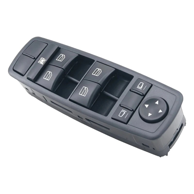 547B Car Door Window Control Panel with Mirror Pad and Lock Layout 2518200110