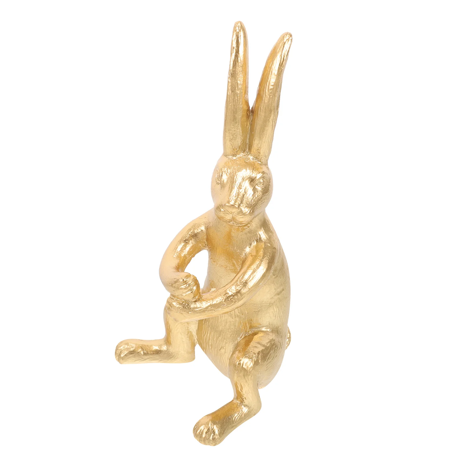 

Cute Rabbit Ornaments Desktop Statues Decoration Bunny Figure Resin Figurines Home